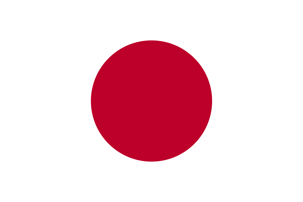 Le beau drapeau japonais