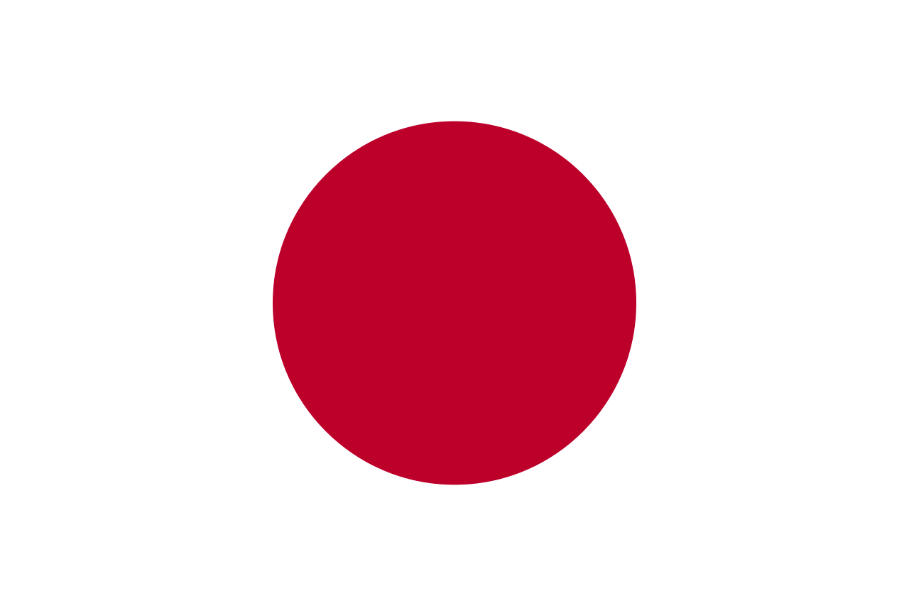 Le beau drapeau japonais